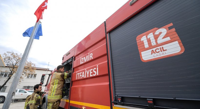 ŞAKRAN'A YENİ GÜÇ: İZMİR İTFAİYESİ 63. İSTASYONUNU HİZMETE AÇTI